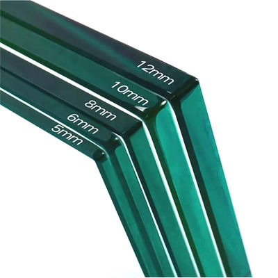 Kính bảo mật thô rõ ràng 3mm 4mm 5mm 6mm 15mm 19mm Kính cứng nhiệt tăng cường kính phẳng thô cho cửa / kính balustrades