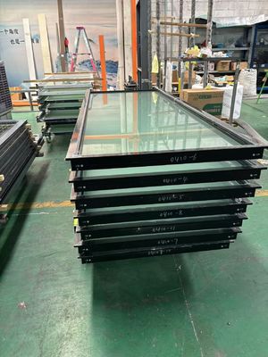 10mm 12mm cửa kính băng với hợp kim nhôm khung cho phòng tắm phòng tắm