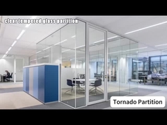 Thông minh Frosted màu kính phân vùng văn phòng nhà