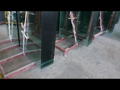 6mm thủy tinh nóng với mặt đất cạnh xử lý và khoan lỗ