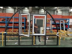 Kính cách nhiệt 5+12A+5 MM với Khung nhôm 6063-T5 dùng cho Cửa và Cửa sổ hình vòm